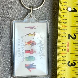 Authentic Genesis Colorful Keychain with Tour Design